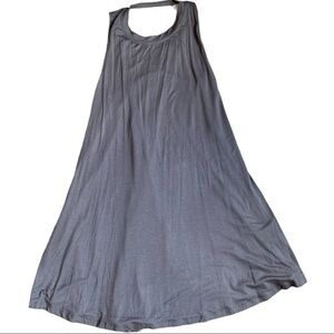 Wishlist L gray dress crosses in back soft flowy